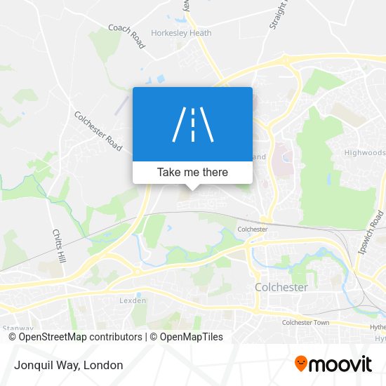 Jonquil Way map
