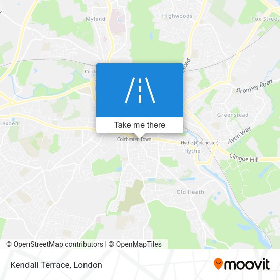 Kendall Terrace map