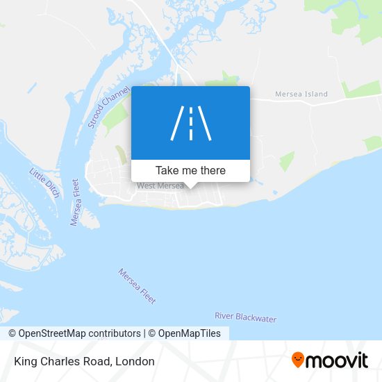 King Charles Road map