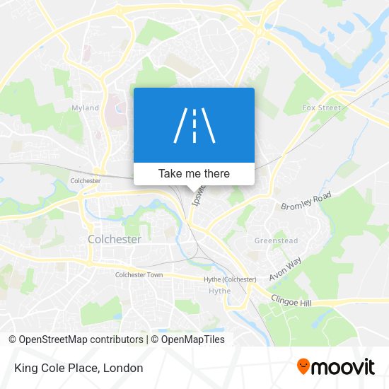 King Cole Place map