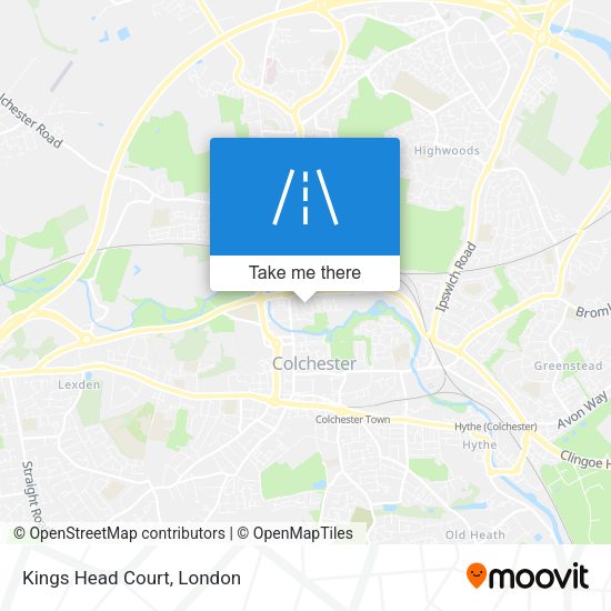Kings Head Court map