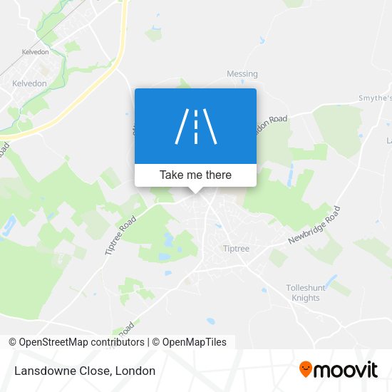 Lansdowne Close map
