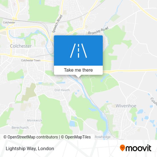 Lightship Way map