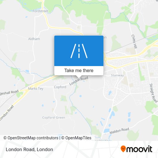 London Road map