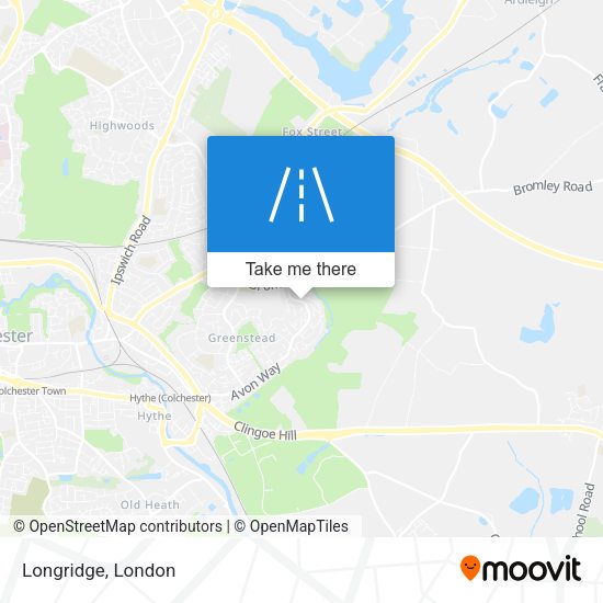 Longridge map