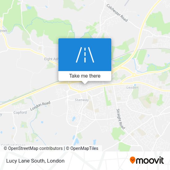 Lucy Lane South map