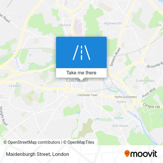 Maidenburgh Street map