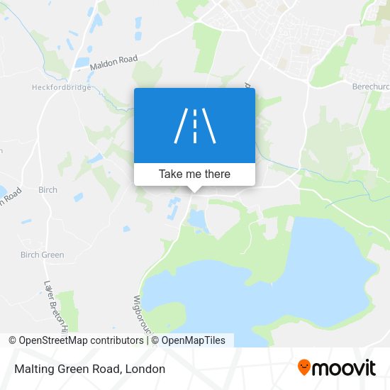 Malting Green Road map