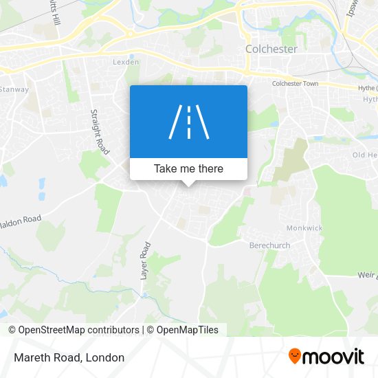 Mareth Road map