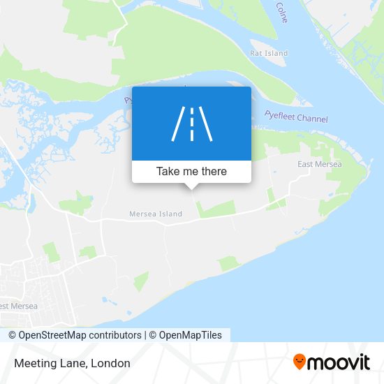 Meeting Lane map