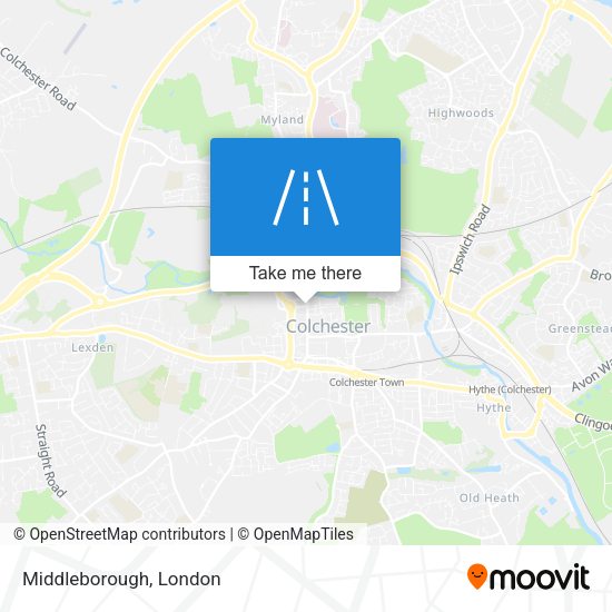 Middleborough map