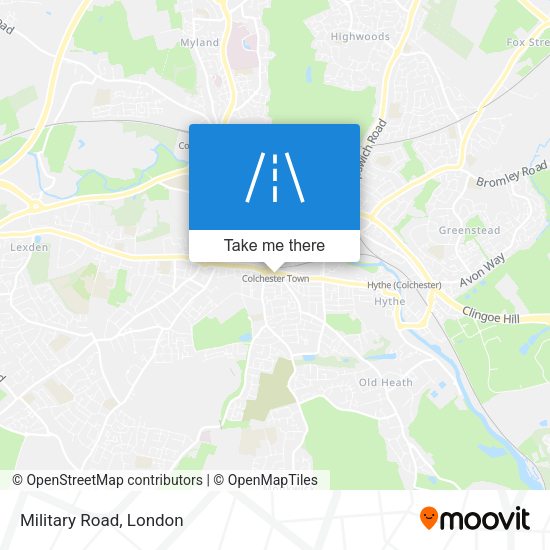 Military Road map