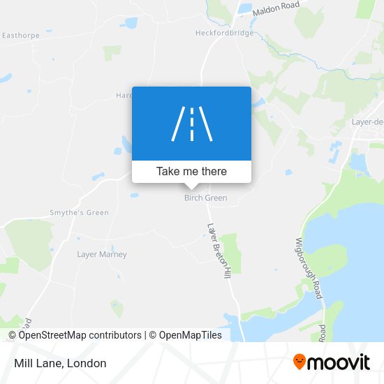 Mill Lane map