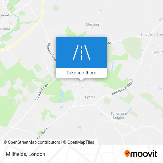 Millfields map