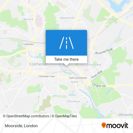 Moorside map