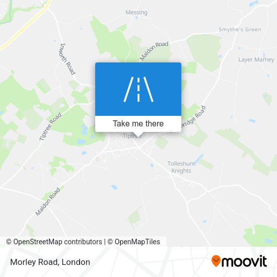 Morley Road map