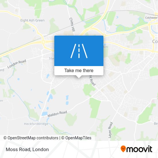 Moss Road map