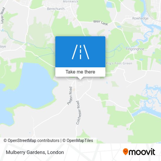 Mulberry Gardens map