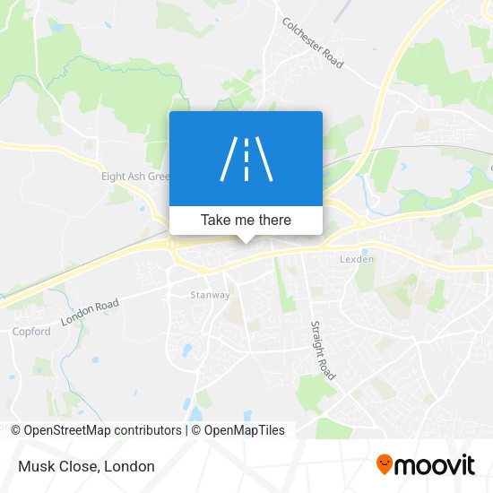 Musk Close map