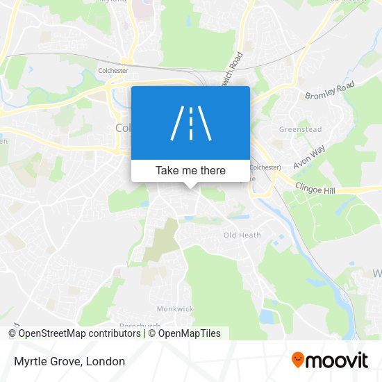 Myrtle Grove map