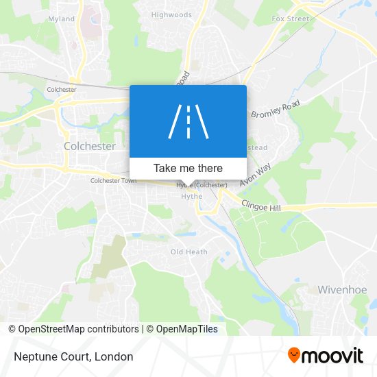 Neptune Court map