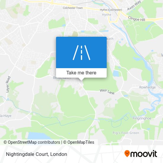 Nightingdale Court map