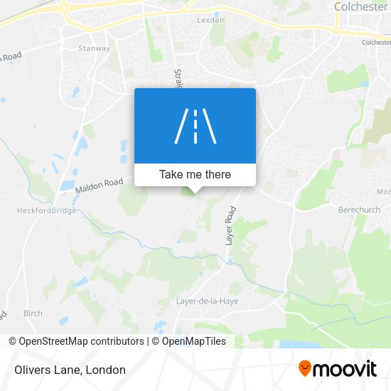 Olivers Lane map