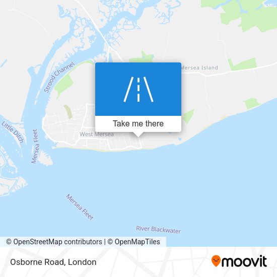 Osborne Road map