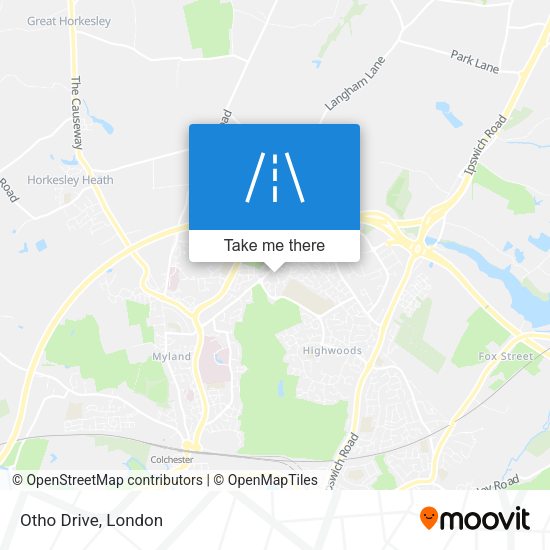 Otho Drive map