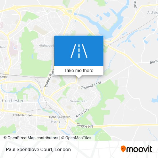 Paul Spendlove Court map