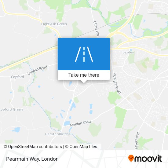Pearmain Way map