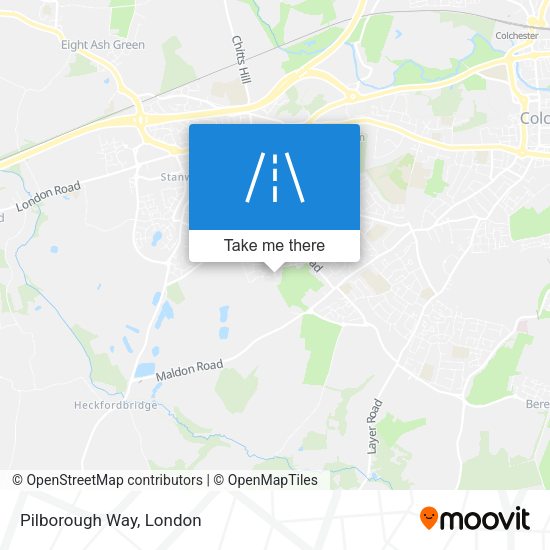 Pilborough Way map