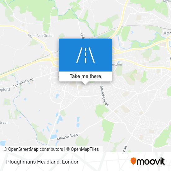 Ploughmans Headland map