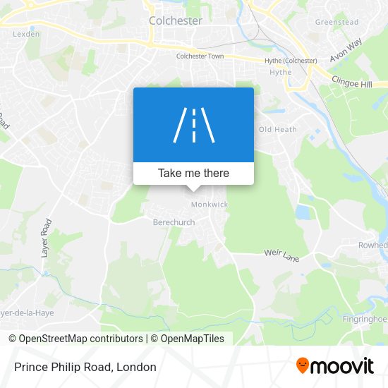 Prince Philip Road map