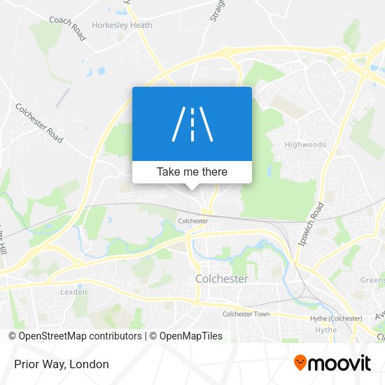 Prior Way map