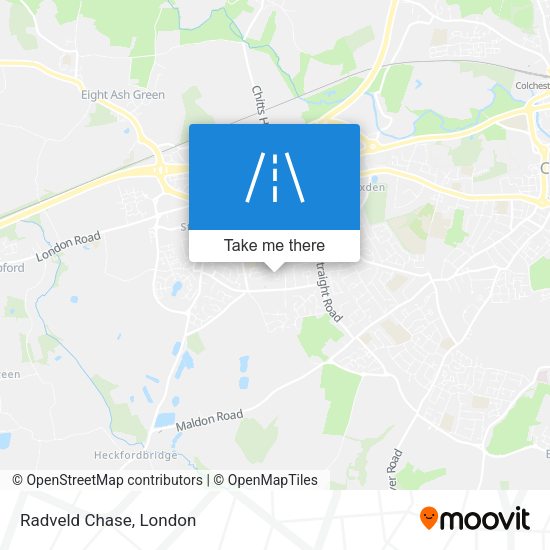Radveld Chase map