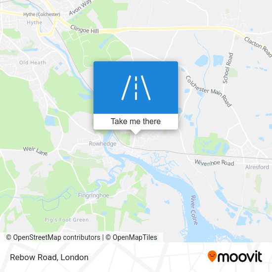 Rebow Road map