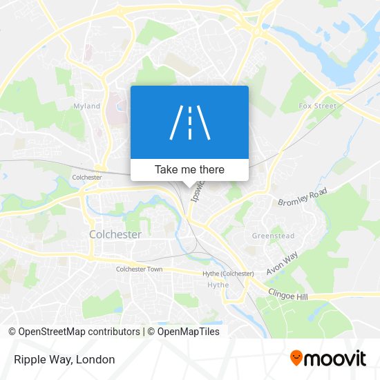 Ripple Way map