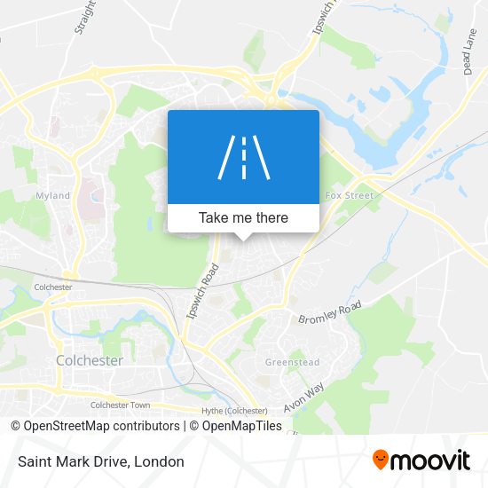 Saint Mark Drive map