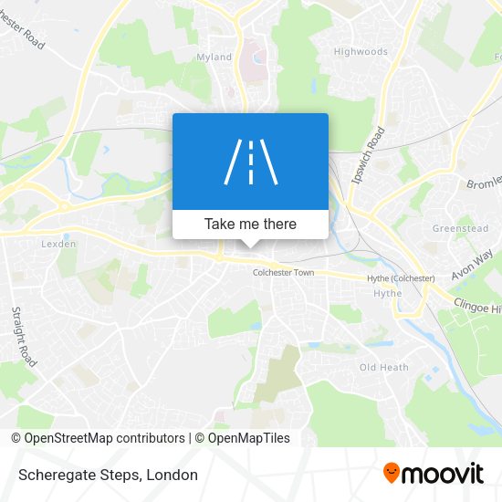 Scheregate Steps map