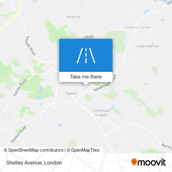 Shelley Avenue map