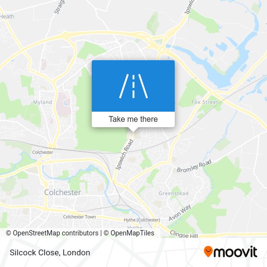 Silcock Close map