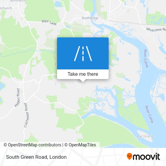 South Green Road map