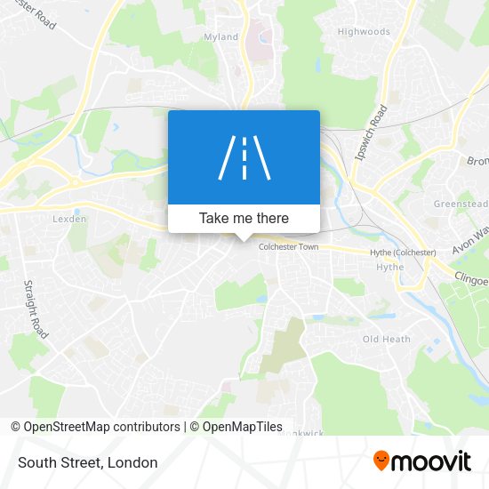 South Street map