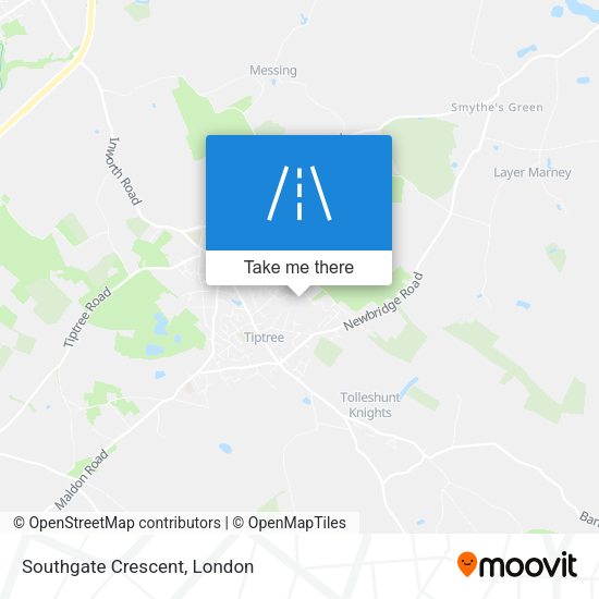 Southgate Crescent map