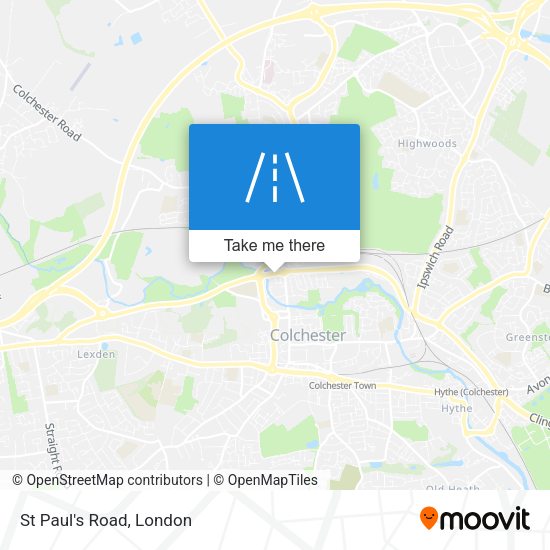St Paul's Road map