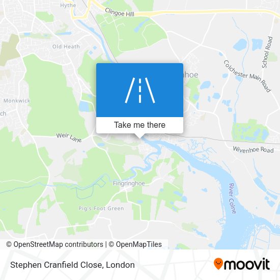 Stephen Cranfield Close map