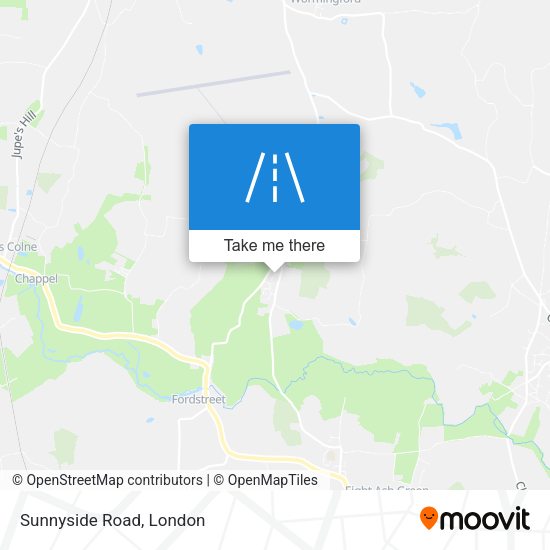 Sunnyside Road map