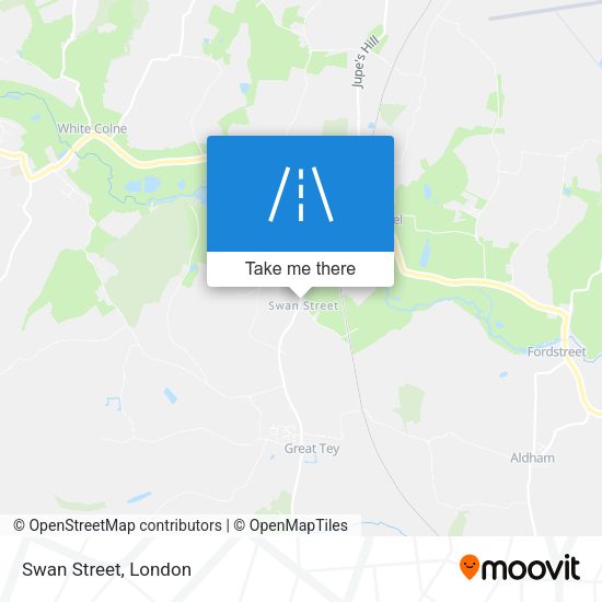 Swan Street map