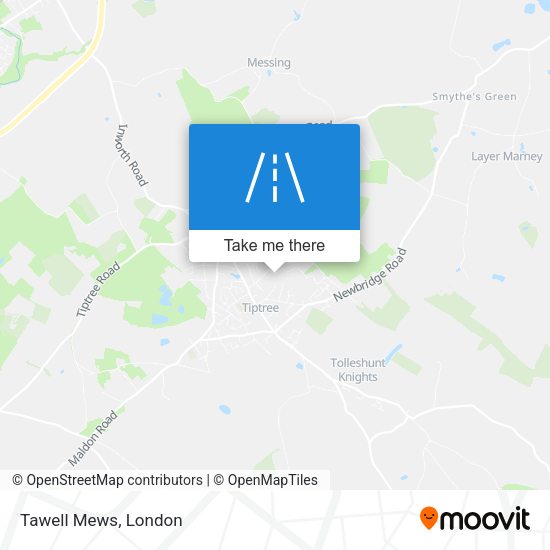 Tawell Mews map